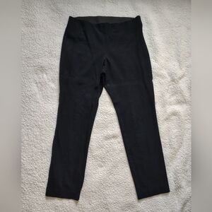 A New Day Women's Size 10 Black Cropped Dress Slacks